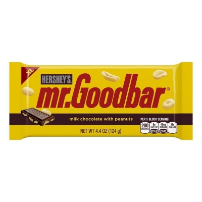 Hersheys Mr Goodbar Chocolate American Candy Bar Large 4.4oz 124g